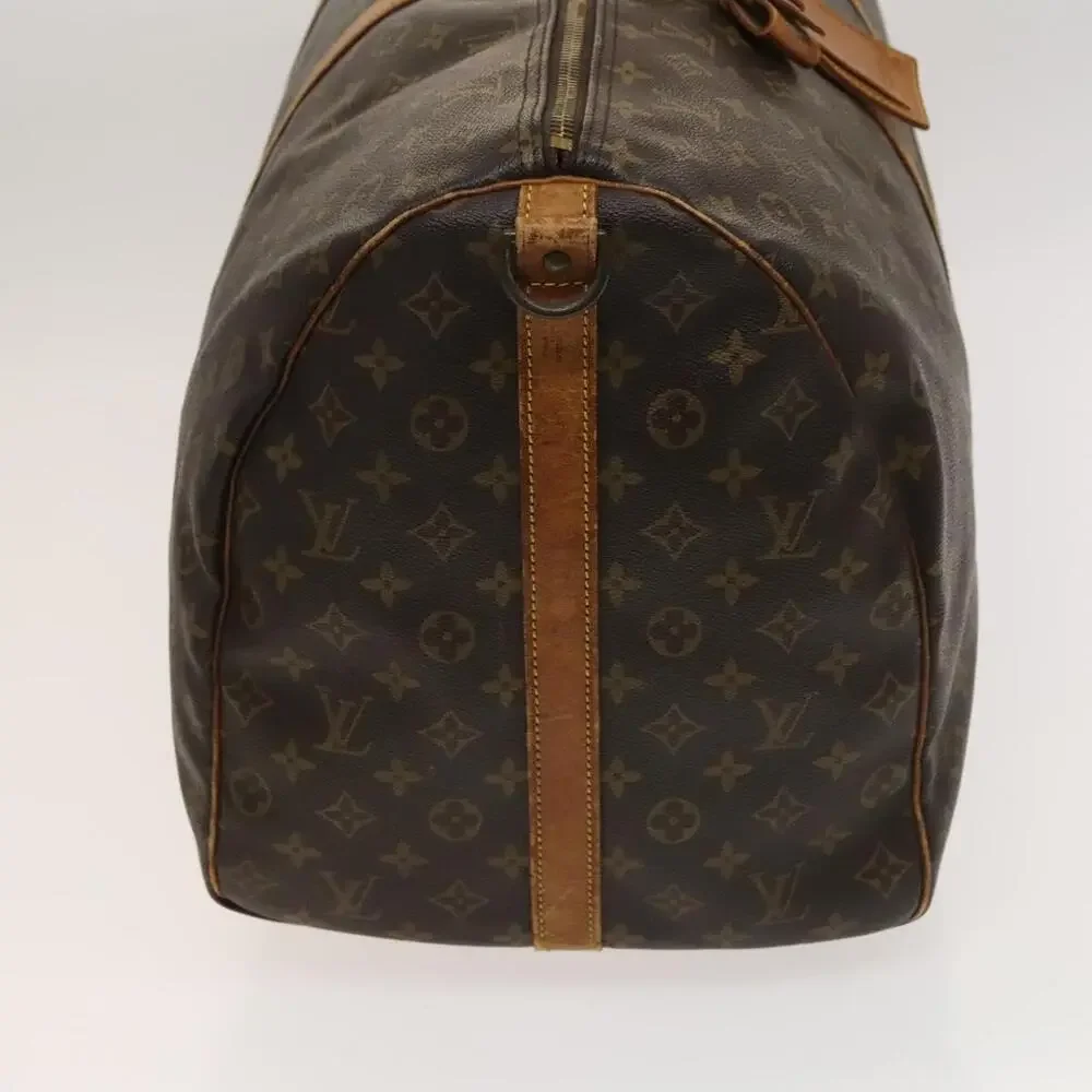 LOUIS VUITTON Monogram Keepall Bandouliere 60 Boston Bag M41412